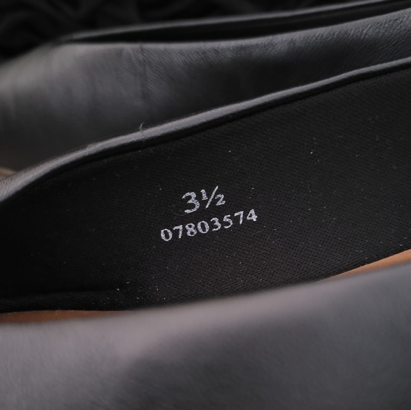 M & S COLLECTION GENUINE LEATHER BALLERINA FLATS - Picture 11 of 13